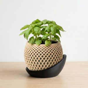 Vas Bunga Minimalis Estetik  Polygon Planter